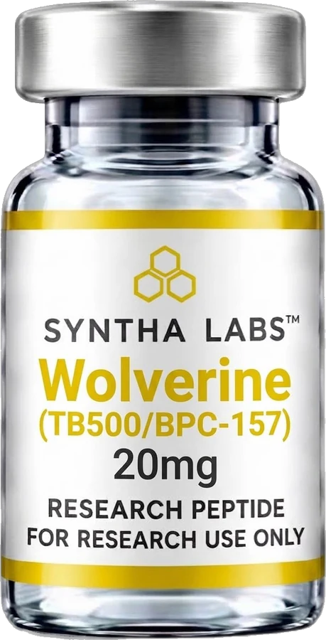Syntha Labs Wolverine (TB-500 / BPC-157) 20 mg research vial